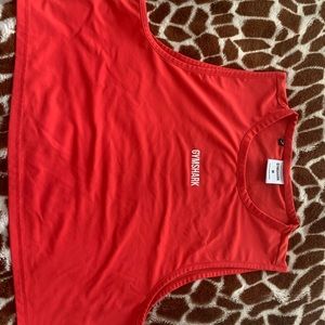 Crop workout tank